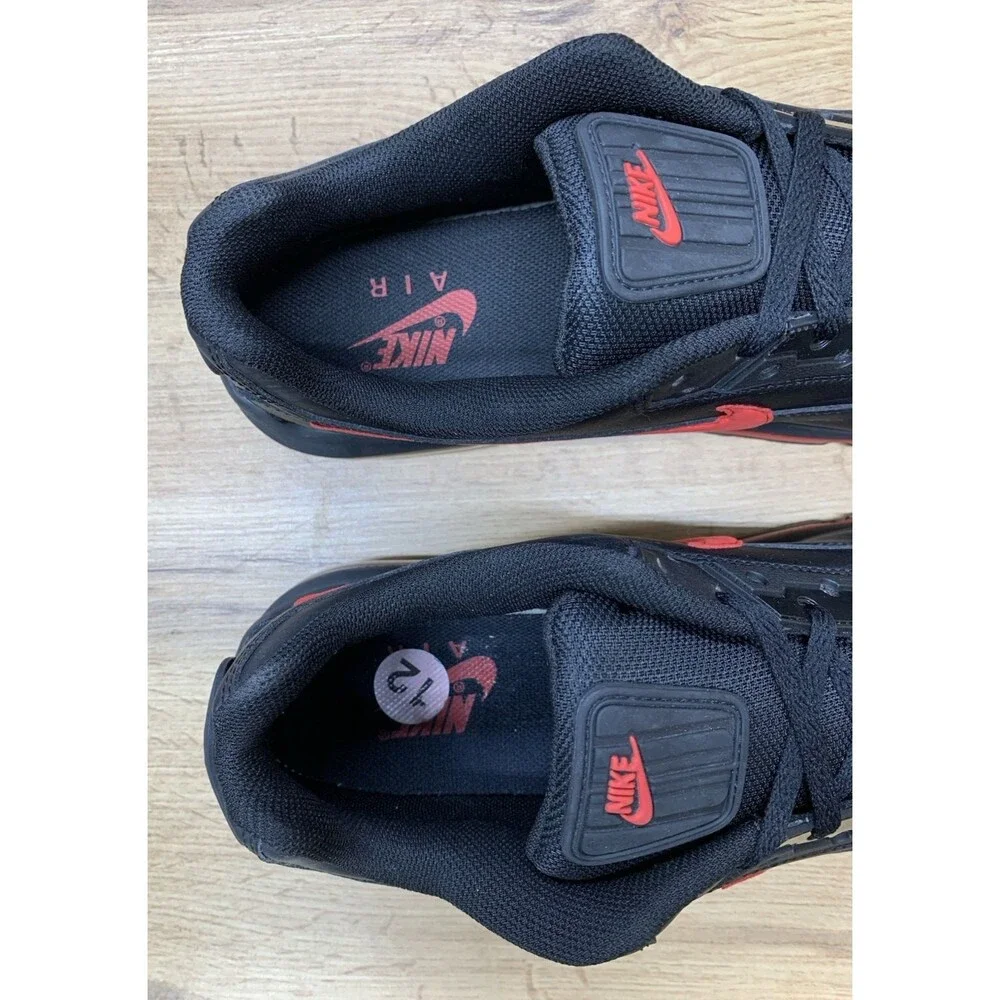 Nike Air Max LTD 3 Black University Red Men's Size 12 Sneakers 687977-065 Clean
